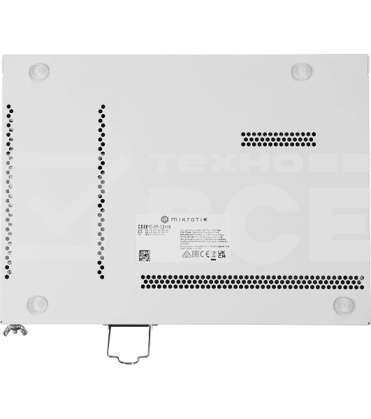 Коммутатор Mikrotik CSS610-8P-2S+IN PoE-коммутатор, 8х 1G RJ45, 2х SFP+, раздача PoE 140 Вт, SwitchOS Lite