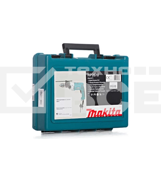 Дрель Makita HP2070, 1010 Вт, сетевая, ударная
