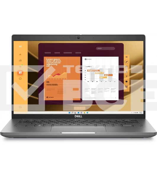 Ноутбук Dell Latitude 5450 черный 5450-5280 Core Ultra 5 125U 8Gb SSD512Gb Intel Arc 14
