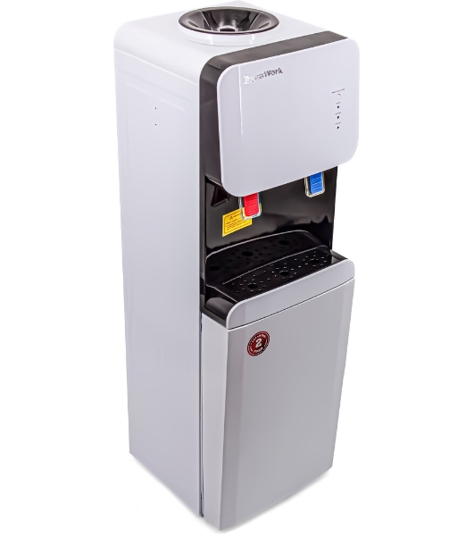 Кулер Aqua Work 105 LR напольный компрессорный белый/черный