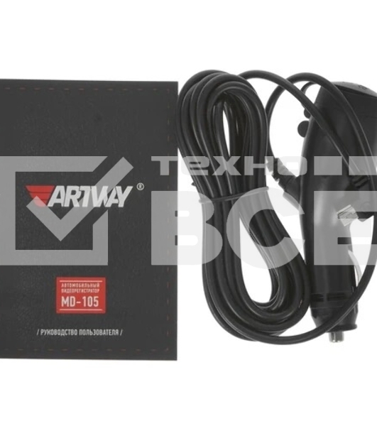 Видеорегистратор с радар-детектором Artway MD-105 черный