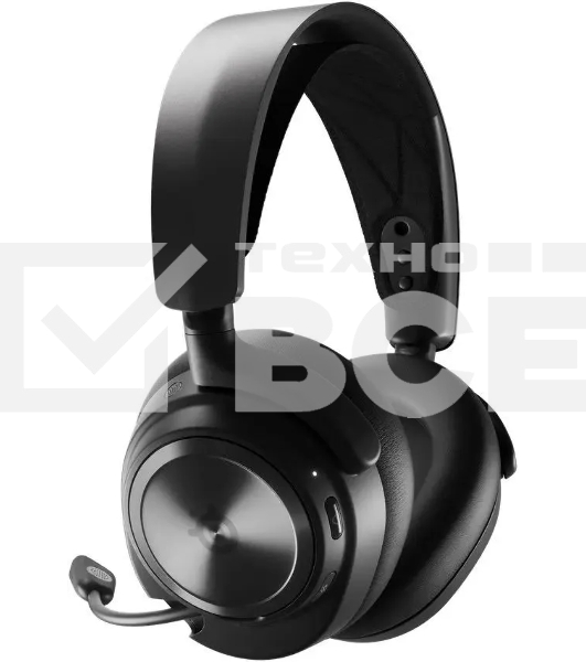 Наушники с микрофоном Steelseries Arctic Nova Pro черный мониторные BT оголовье