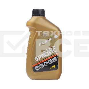 Масло PATRIOT SPECIFIC HIGH-TECH 5W30 SJ/CF 0,946 л.