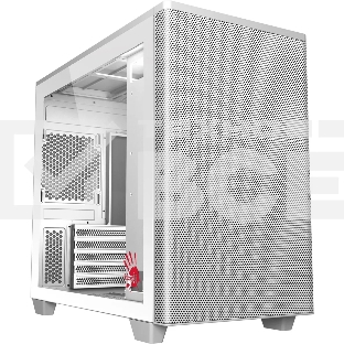 Компьютерный корпус Bloody BD-CC117F белый без БП mATX 5x120мм 1xUSB 2.0 1xUSB 3.0 audio bott PSU