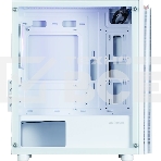 Компьютерный корпус Zalman T4 PLUS, MATX, белый, WINDOW, 1 x Combo (3.5'' or 2.5''), 1x3.5'', 2x2.5