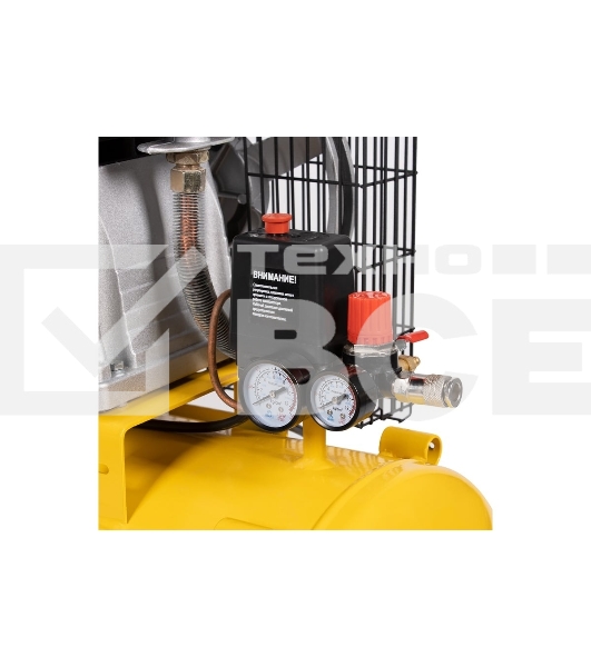 Компрессор воздушный ременной масляный Ballu BCB-100-440 желтый