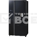 Холодильник Sharp SJWX99ABK серый, трехкамерный морозилка снизу 423/179л, фото 1
