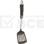 Лопатка для вторых блюд Rondell Mocco RD-1381 коричневый/стальной упак.: картонная подложка, фото 1