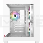 Компьютерный корпус Bloody CC-121 белый без БП mATX 7x120мм 1xUSB2.0 1xUSB3.0 audio, фото7