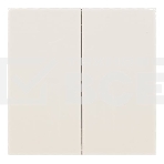 Выключатель 2-кл. СП ZIMA IP20 10А безвинт. зажим слон. кость LEZARD 704-9088-101QC, фото 1