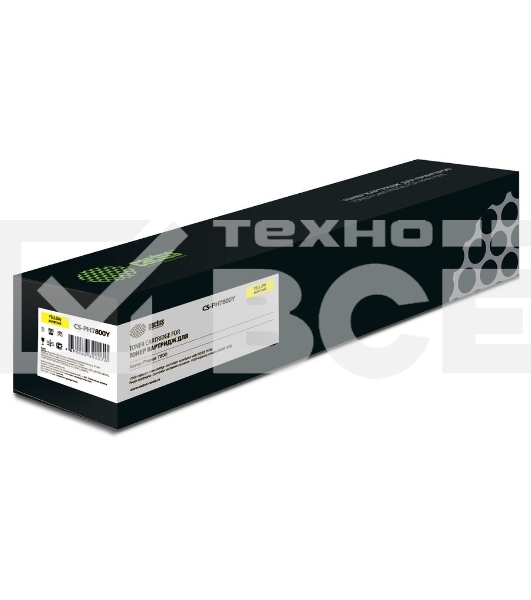 Картридж лазерный Cactus CS-PH7800Y (106R01572) желтый (17200 стр.) для Xerox Phaser 7800