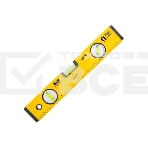 Строительный уровень Deli DL290300 300мм Алюминиевый сплав. Мягкая резина на обоих концах. Магнит для удобства эксплуатации. Измерение под углом 45°., фото 1