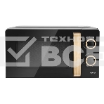 Микроволновая печь Centek CT-1559 черный, 20 л, 700 Вт, переключатели - поворотный механизм, фото 1