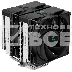 Кулер для процессора DEEPCOOL AG620 DIGITAL серебристый/черный, 120 мм, алюминий/медь, 1950 об/мин, 29.4 дБ, 4 pin, 260 Вт, 161 мм, фото 1