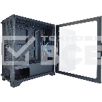 Компьютерный корпус Azza Eclipse черный без БП ATX 9x120mm 5x140mm 2xUSB2.0 1xUSB3.0 audio bott PSU, фото2