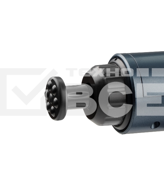 Массажер для тела GALAXY LINE GL 4945, серо-синий, аккумуляторный, 24 Вт, 4 насадки, 99 уровней интенсивности, вр. работы 1,5 ч, 2800~3500 об/мин, LCD-дисплей, таймер 15 мин, сенсорное управление, USB-кабель, Li-Ion аккумулятор емкостью 1500 мА•ч