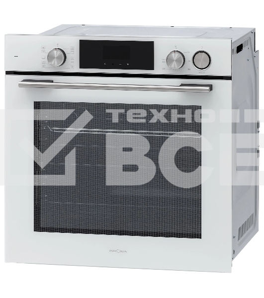 Духовой шкаф электрический Krona NEBULA steam 60 WH белый