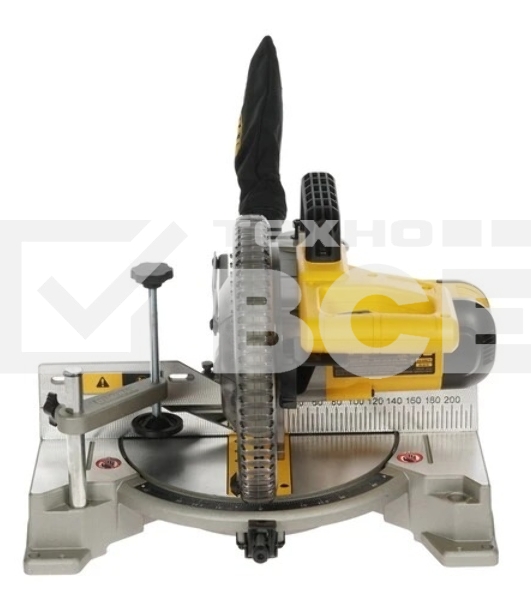 Торцовочная пила DeWalt DW714 1650Вт,4600 об/мин,254x30 мм,рез 89 мм