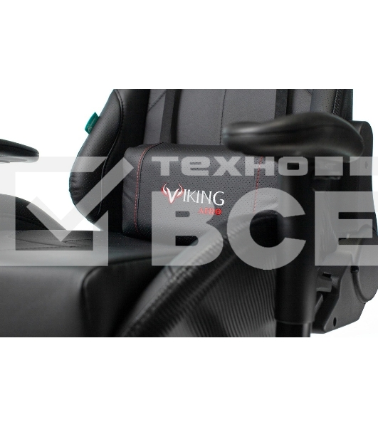 Кресло игровое Бюрократ VIKING 5 AERO BLACK EDITION черный искусственная кожа