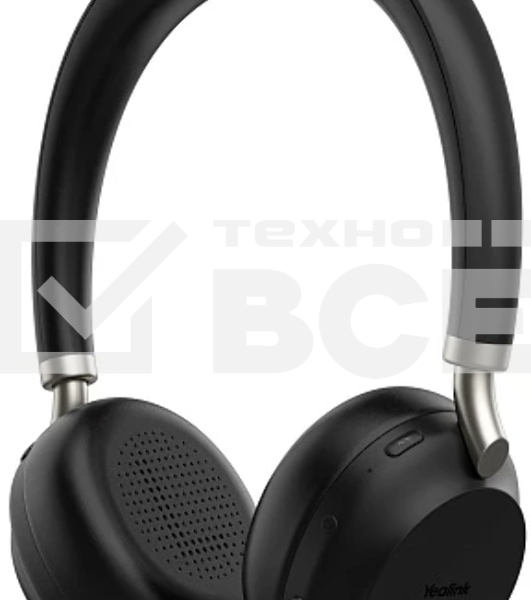 Гарнитура беспроводная Yealink BH72 Lite UC Black USB-C, Bluetooth, HD, пров.зарядка, шумодав, черная (BH72 Lite UC Black USB-C)