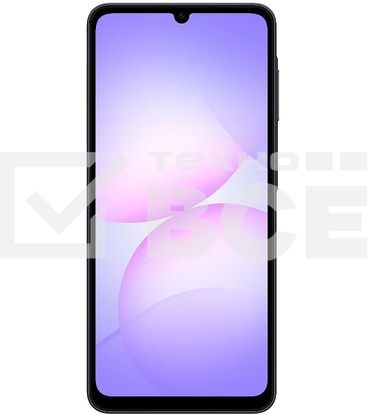 Смартфон Samsung Galaxy A07 4/64Gb, черный