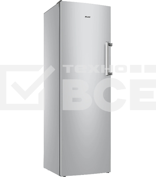 Морозилка ATLANT 7606-182 N, серебристый, 278л, 8 ящкиов