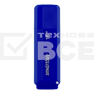 Флешка USB 2.0 Flash 16Gb Smartbuy Dock Blue (SB16GbDK-B)