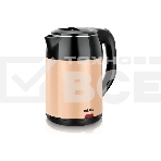 Чайник электрический BBK EK1709P черный/бежевый, фото 1