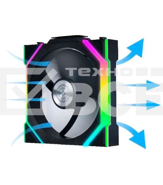 Комплект вентиляторов для корпуса Lian Li Uni Fan SL Wireless 120 черный (G99.12SL1W3B.00)