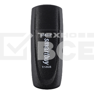 Флешка USB UFD 3.0/3.1 SmartBuy 512Gb Scout черный (SB512Gb3SCK)