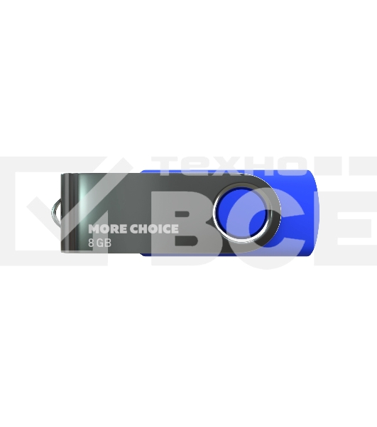 Флешка USB More Choice (4610196407529) MF8-4 USB 8Gb 2.0 Blue