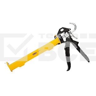 Пистолет для герметика Deli DL2370A Размер: 10 дюймов/250 мм. Сталь А3 + алюминий.