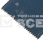 Насадка для МФИ Denzel режущая пазовая прямая, HCS, по дереву, 34 х 1,4 мм, мелкий зуб, фото2