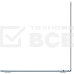 Ноутбук Apple MacBook Air 15-inch 2025 [MC7C4ZA/A] (КЛАВ.РУС.ГРАВ.) Sky Blue 15.3