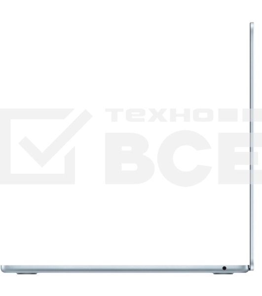 Ноутбук Apple MacBook Air 15-inch 2025 [MC7C4ZA/A] (КЛАВ.РУС.ГРАВ.) Sky Blue 15.3