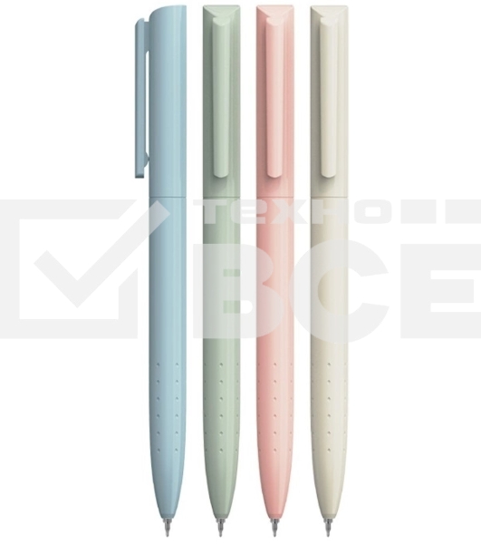 Ручка гелевая автоматическая Deli EG102-BK ассорти, d=0.5мм, черные чернила