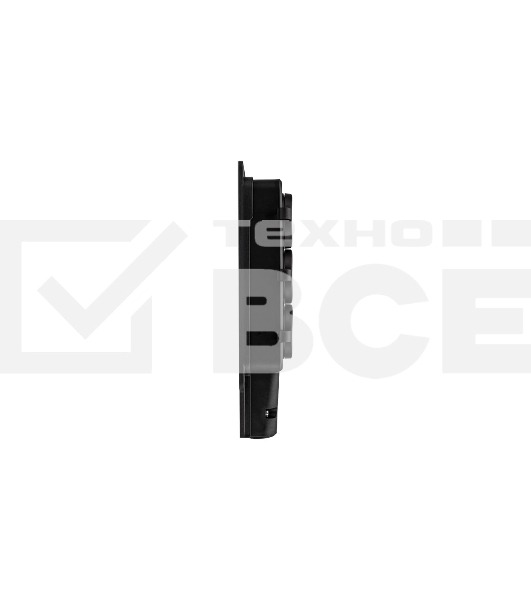 Розетка штепсельная Rexant трехместная, влагозащищенная, с/з, 16 А, IP54, каучук