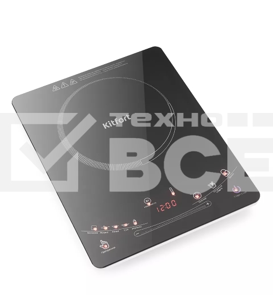 Плита настольная электрическая Kitfort КТ-106 черный