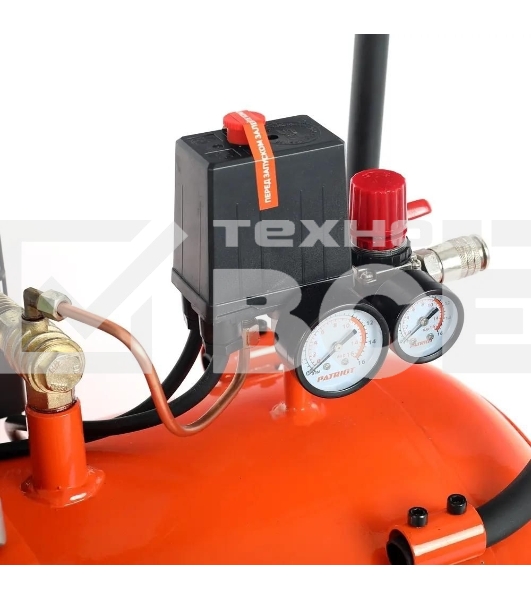 Компрессор поршневой Patriot PTR 100-440I масляный 440л/мин 100л 2200Вт оранжевый