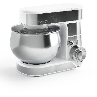 Миксер планетарный Candy CM-501 900Вт серебристый/белый
