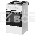 Плита электрическая Darina S EM 341 404 W белый/черный, конфорок 4 шт, духовка 50 л, 50 см x 85 см x 56 см, фото2