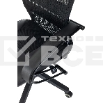 Кресло эргономичное Бюрократ CH-NOVA LUX черный сетка/ткань крестов. пластик, фото2