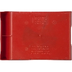 Ящик сплошной ТАРА.РУ Milano 5003 красный 350х230х150мм PP 10038, фото4