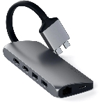 Док-станция Satechi ST-TCDMMAM, USB Type-C, USB/USB Type-C/HDMI/RJ-45,SD/microSD,USB Type-C, фото 1