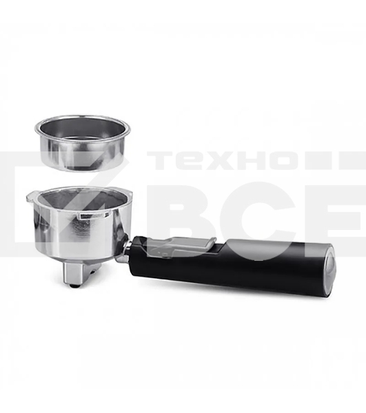 Кофеварка рожковая BQ CM1006 черный-стальной, исп. кофе - молотый, 1,5 л, 850 Вт, 15 Бар.