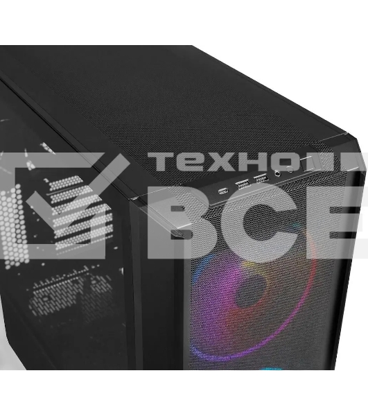Компьютерный корпус Lian-Li Lancool 216 черный без БП ATX 2xUSB3.0 audio bott PSU