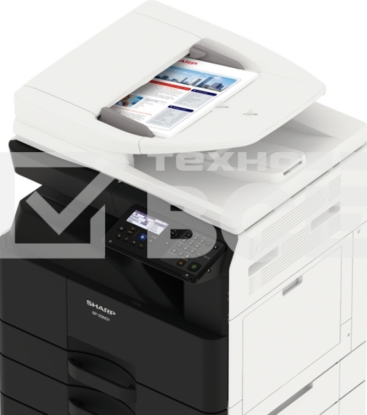 МФУ лазерный Sharp BP-20M24T, А3, ч/б, печ. до 24 стр/мин., 600 x 600 dpi, Ethernet, USB