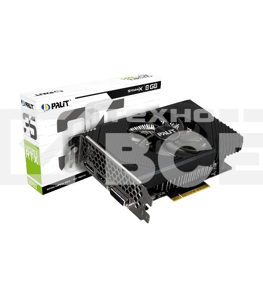 Видеокарта PALIT PA-RTX3050 STORMX 8GB V1  PCIE16  RTX3050 8GB