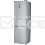Холодильник Haier CEF537ASD серебристый двухкамерный 263/105 л морозилка снизу, No Frost, фото 1