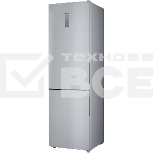 Холодильник Haier CEF537ASD серебристый двухкамерный 263/105 л морозилка снизу, No Frost